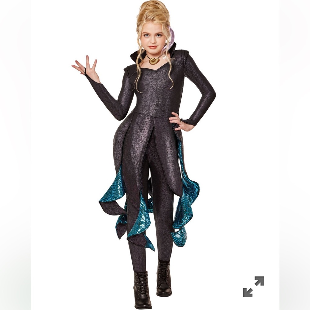 Disney Little Mermaid Ursula Girls Costume